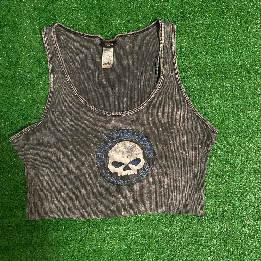 WOMENS HARLEY DAVIDSON CROPTOP